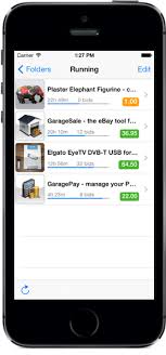 Communication between buyers & sellers happens through the app via secure messaging. Garagesale Touch The Mobile Ebay Manager For The Iphone Ipad