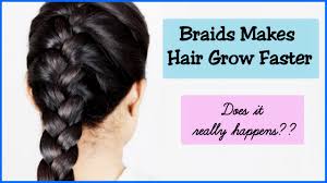 Micro braids are tiny individual braids. Braid Makes Hair Grow Faster Does It Really Happen Youtube