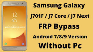 Frp samsung j7 nxt(j701f)frp bypass without pc||2021new trick!unlock frp 100% working by mobile solution. Samsung J7 Core J701f J7 Next Google Frp Lock Bypass 2021 Android 9 Pie Without Pc Youtube