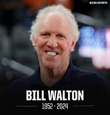 The two-time NBA champion, MVP, and Hall of Famer Bill Walton has passed  away.