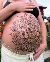 Baby Bump By The Henna Queen Tribal Tattoos Tattoos Polynesian Tattoo