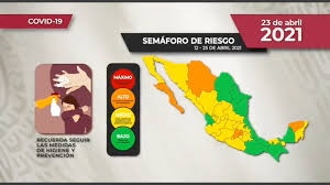 La secretaría de salud informó que del 29 marzo al 11 de abril, ningún estado de la república mexicana estará en color rojo del semáforo epidemiológico, siete estarán en el color naranja, 18 en amarillo y 7 entidades en verde.las medidas sanitarias establecidas por las autoridades para mitigar los contagios de coronavirus continúan; Guanajuato Y Jalisco Pasan A Semaforo Verde Por Covid 19 Quintana Roo Y Tabasco Pasan A Naranja Jose Cardenas