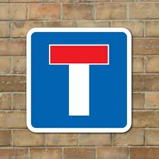 JAF Graphics. No Through Road Sign