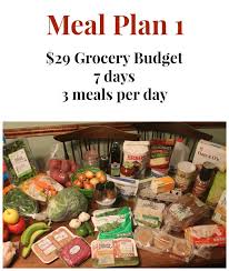 29 Grocery Budget Challenge Meal Plan 1 Real The Kitchen And Beyond Cheap Meal Plans Frugal Meal Planning Cooking On A Budget