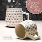 Valentine Heart Honeycomb Mug