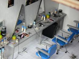 Maybe you would like to learn more about one of these? Le Salon De Coiffure Les Miniatures De Gege Dolls House Shop Diy Barbie House Miniature Rooms