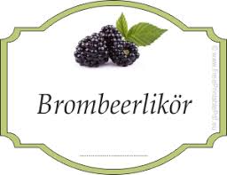 Gratis vorlagen für marmeladenetiketten | avery zweckform. Gratis Etiketten Vorlagen Fur Brombeerlikor Pdf Drucken Kostenlos