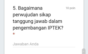 Ppkn Kelas 12 Sma Pengaruh Kemajuan Iptek Terhadap Negara Kesatuan Republik Indonesia Jawab Ya No 5 Brainly Co Id