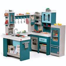 Grand Walk In Wood Kitchen Walmart Com Kitchen Sets For Kids Diy Play Kitchen Wooden Play Kitchen