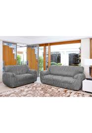 Capa De Sofa 2 E 3 Kit Capa Para Sofa 2 E 3 Lugares Sultan King Size 21 Elasticos Cinza Sofa Cinza Sofa 2 Lugares Capa De Sofa
