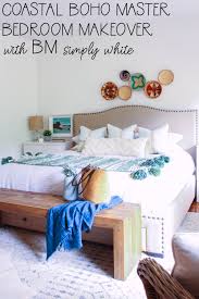 While you browse modern master bedroom decorating ideas, don't feel the need to fill up empty space — sometimes the absence of extra stuff can feel luxurious. Boho Coastal Master Bedroom Reveal The Happy Housie