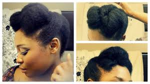 Hair Challenges Chignon Sur Cheveux Crépus Courts
