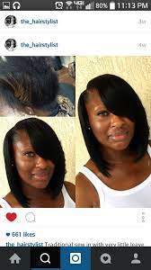Deep Side Part Bob Hair Flip Quick Weave Hairstyles Sew In Bob Hairstyles