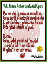 Welsh National Anthem Welsh National Anthem Welsh Rugby Learn Welsh