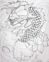 Dragon Koi By Skelos On Deviantart Koi Dragon Tattoo Dragon Koi Tattoo Design Koi Tattoo Design