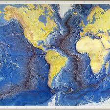 World Ocean Floor Panorama 2: "World Ocean Floor Panorama" By Heezen & Tharp (1977), Two Pioneers... |  Download Scientific Diagram
