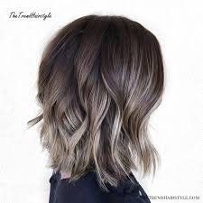 Unless your hair is naturally dark brown or black, you'll want to richen your locks with a permanent hair color. Brownish Grey Enchantment 45 Ideas Of Gray And Silver Highlights On Brown Hair The Trending Hairstyle