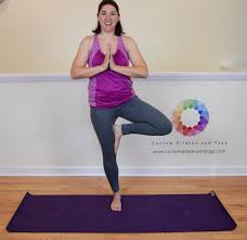 Balancing On One Leg Weekend Workout Custom Pilates And Yoga Weekend Workout Fitness Trends Tree Pose