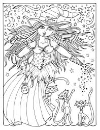 Magical Witches Instant Download Pdf Files Witchy Fun For All Etsy Cat Coloring Book Coloring Books Cat Coloring Page