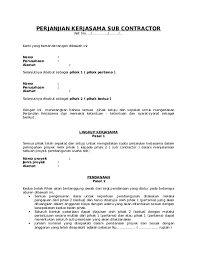 Semua pendanaan pembangunan akan diajukan oleh pihak kedua dan disetujui pihak pertama dalam rincian estimasi anggaran biaya dengan. Doc Perjanjian Arham St Academia Edu