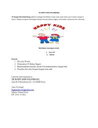 Perusahaan ini adalah anak perusahaan dari asia pulp & paper group. Lowongan Kerja Guru Tk Dan Admin Homeschooling Happy Kids