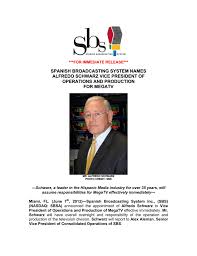 Miami tv usa en vivo. Spanish Broadcasting System Names Alfredo Schwarz Vice President