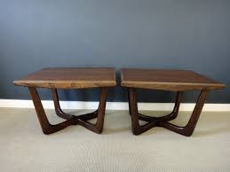 Danish modern coffee and 2 end tables adrian pearsall jacks original walnut. Pair Of Adrian Pearsall Side Tables On Sale Retrocraft Design Collection Sold Items