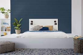 You can also install shiplap vertically in the spaces between upper cabinets. 2019 Trends Blue Shiplap Blog