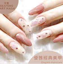 晶鑽系列美甲 diamond nail art diamond nail art diamond nails nails