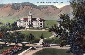 Recognize This Place What A Beautiful Campus Even Back In The Day We Re Estimating This Postcard Was Printed Around Colorado Native Colorado Golden Colorado
