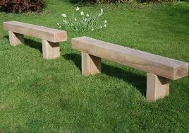 I only modified one bench by making it 8 feet long and the planter by making the supports 22 inches long instead of 14 inches here is the garden seat i just made from your plans. Solid Timber Sleeper Benches For Outdoors Outdoor Garden Furniture Garden Bench Seating Diy Garden Furniture
