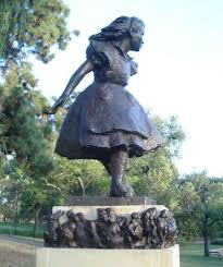Alice Statue In Adelaide Australia It Was Made By John Stuart Dowie Alice In Wonderland Garden Alice In Wonderland Wonderland