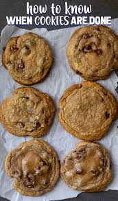 How To Know When Your Cookies Are Done Baking Crazy For Crust Cookies Recipes Chocolate Chip Baking Cookie Recipes