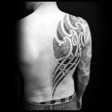 Get daily tattoo ideas on socials. Mens Half Back Tattoo Designs