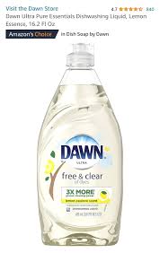 Can someone tell me why Dawn added scent to their regular dish soap? And  now I can't find any “plain” or “regular” versions in my store? :  r/CleaningTips