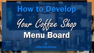 Restaurant menu design crello【menu maker】create your own menu free no design skills make cool menu in a few clicks! How To Design Your Coffee Shop Menu Board Coffee Shop Startups