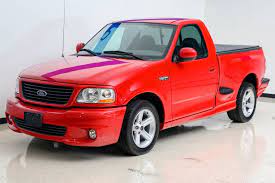 For Sale 2004 Ford F-150 Svt Lightning Bright Red Supercharged 54l V8 4-speed Auto 3k Miles Stangbangers Ford Lightning Svt Lightning Ford F150