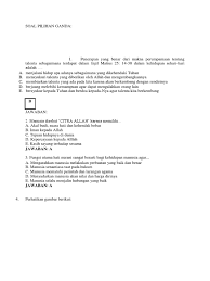 1.aktiva di bawah ini yang tidak termasuk dalam kas adalah …. Soal Pilihan Ganda Pdf