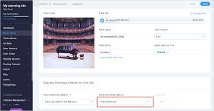 Wix Music Creating A Free Downloadable Track Help Center Wix Com