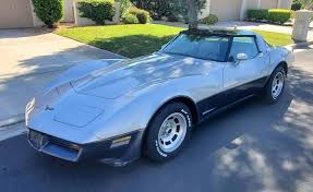 Image result for Silver 1981 Corvette