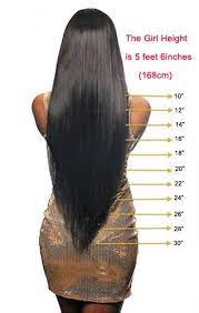 Ladies Which Length You Want To Wear See This Brazilian Silky Straight Hair Inches 20 Inch Hair Extensions Hair Extension Lengths