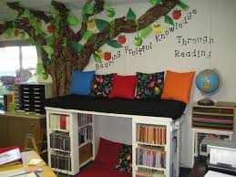 This Is Shown In A Classroom But I Love The Idea Of A Reading Loft In My Kids Playroom Reading Loft Reading Nook Classroom Design