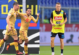 Lorenzo insigne scores twice against torino as napoli make it four wins out of five in serie a napoli are second in serie a after italy forward lorenzo insigne scored twice to help his side win at torino. Sbotop Serie A Torino Vs Napoli Gli Azzurri Fight To Keep Their Nerves