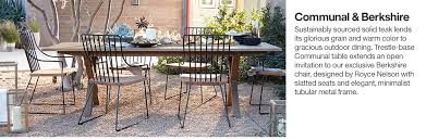 Great Outdoor Table And Chairs Communal Berkshire Crate And Barrel Outdoor Tables And Chairs Outdoor Furniture Collections Clearance Outdoor Furniture