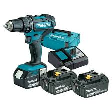 The best in class for cordless power tool technology. Makita Akku Schlagbohrschrauber Dhp482rf3j 18 V 3 Akkus 3 Ah Leerlaufdrehzahl 0 U Min 1 900 U Min Bauhaus