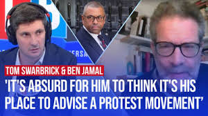 'It's absurd for him to think it's his place to advise a protest movement 