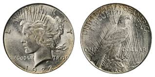 1922 D Peace Silver Dollar Coin Value Prices Photos Info