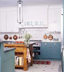 22 Contrasting Kitchen Island Ideas For A Stand Out Space Contrasting Kitchen Island Teal Kitchen Cabinets Kitchen Inspirations