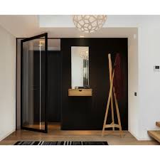 Wihobby table de chevet scandinave avec 2 tiroirs de rangement table de nuit contemporain pieds en bois massi 42 x 32 x 50 cm noir blanc jb10970304hap table de chevet. Farsta Table De Chevet Murale Drawer