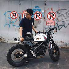 419 Likes 4 Comments Kustom Garas Kustomgaras On Instagram From Aiynulyaqn Beberapa Lelaki Masi Sendiri Bukan Karena Tidak Cafe Racer Motor Pembalap